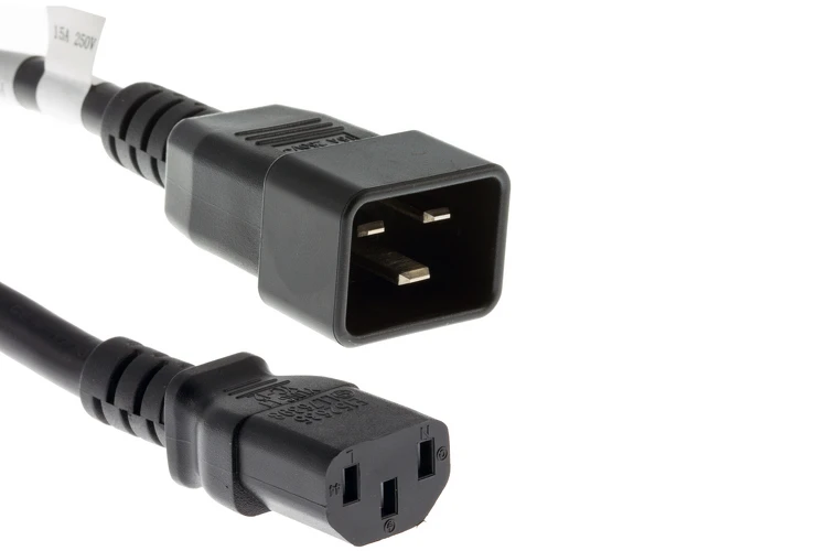 AC Power Cord, C20 to C13, 14 AWG, 10ft