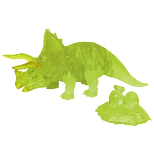 3D Crystal Puzzle - Triceratops & Baby