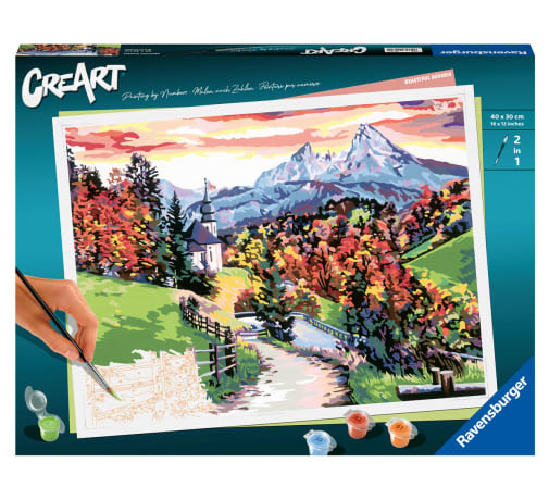 Ravensburger Creart Paint by Number - Beautiful Bavaria (12x16)