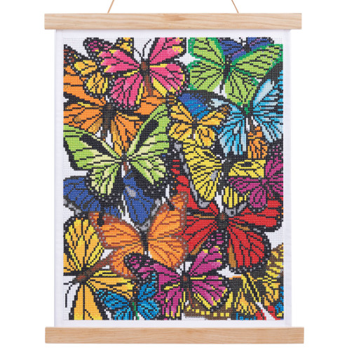 Crystal Art Scroll Kit: Technicolor Kaleidoscope
