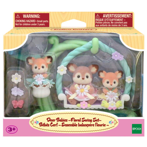 Deer Babies - Floral Swing Set (Calico Critters)