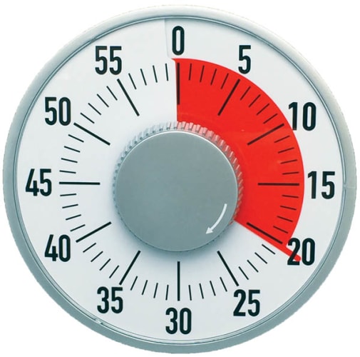 Big Time to Go 6" Timer