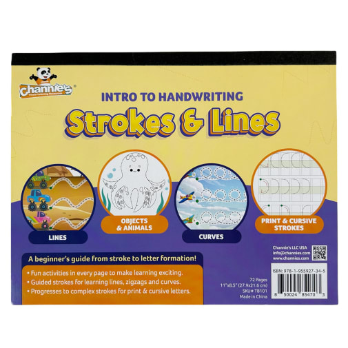 Intro To Handwriting: Strokes & Lines