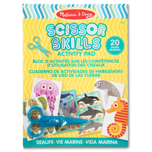 Melissa & Doug Sea Life Scissor Skills Activity Pad