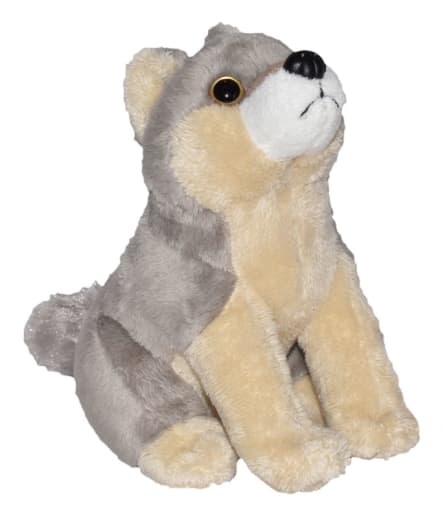 Wild Calls Wolf 8" Plush with Sound