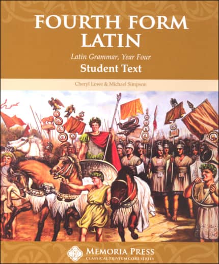 Memoria Press Fourth Form Latin Student Text