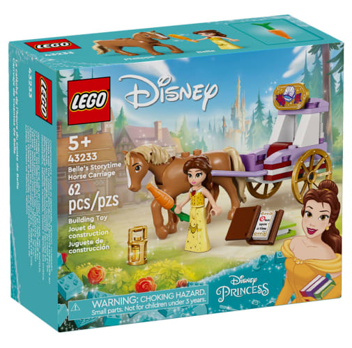 LEGO Disney Princess Belle's Storytime Horse Carriage (43233)