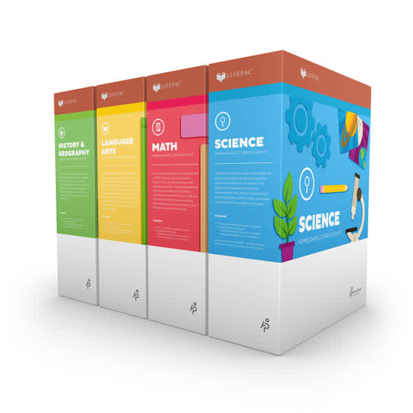 LIFEPAC Grade 2 Core 4-Subject Set