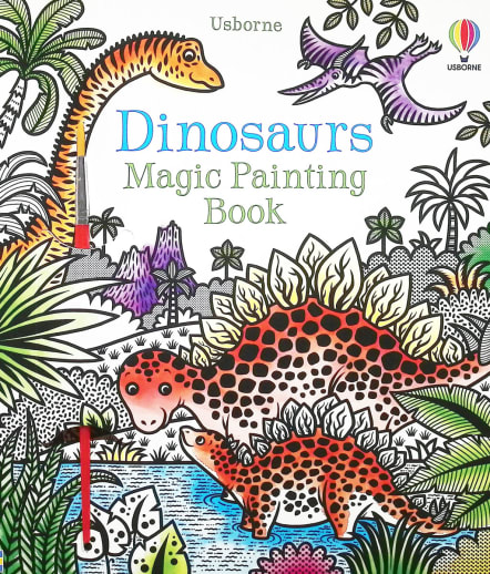 Dinosaurs Magic Painting Book (Magic Painting Books)