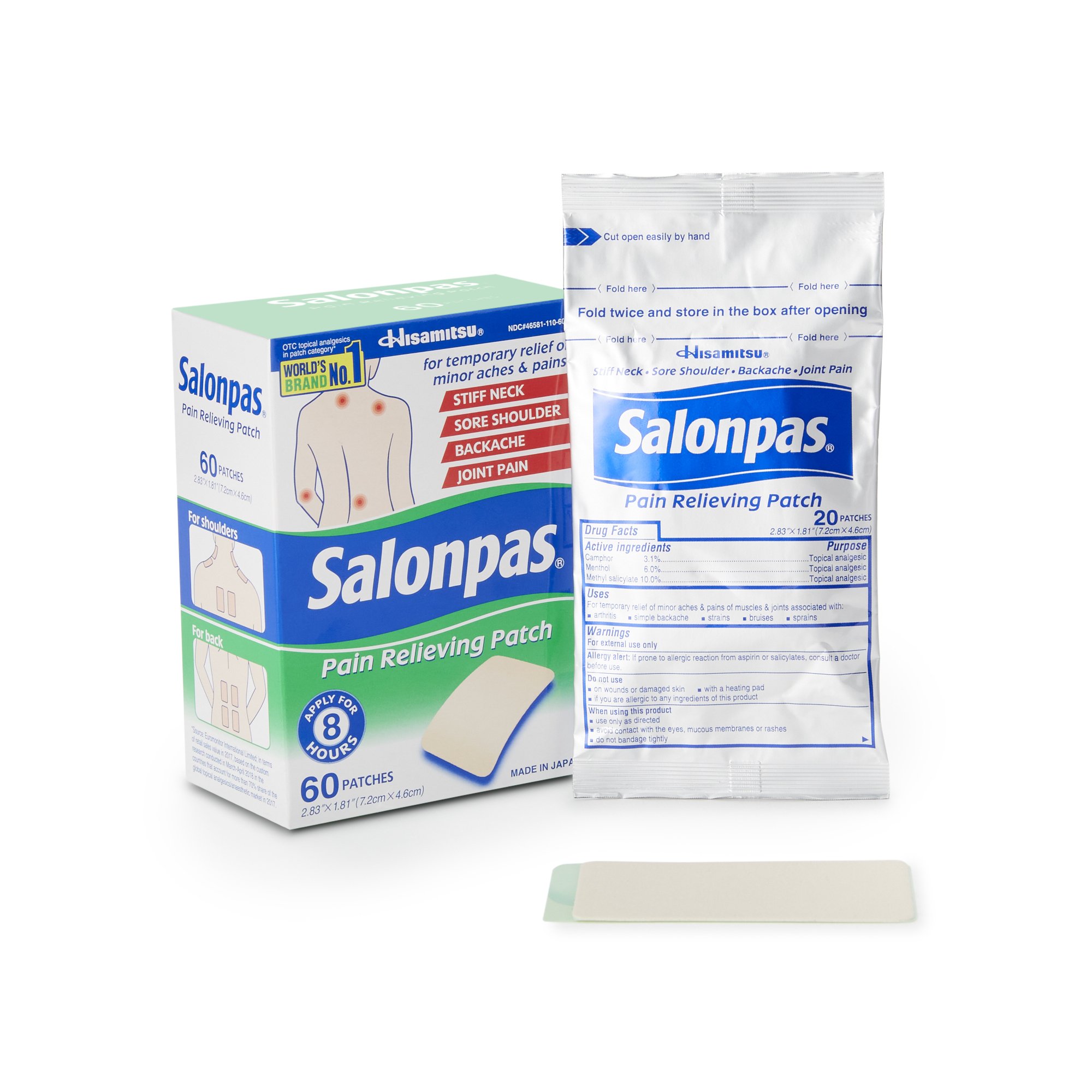 Salonpas Pain Relieving Patches MK 1088319