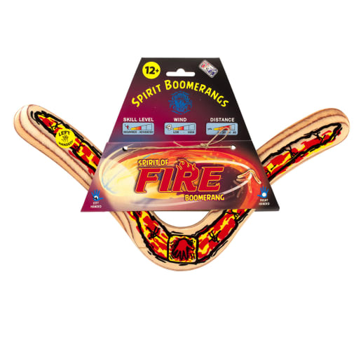 Spirit Boomerang - Spirit of Fire (Left-Handed)