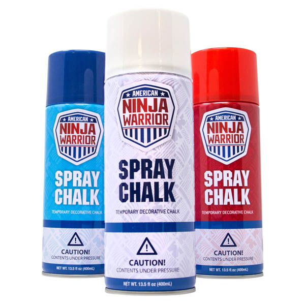 American Ninja Warrior Spray Chalk (3 count)