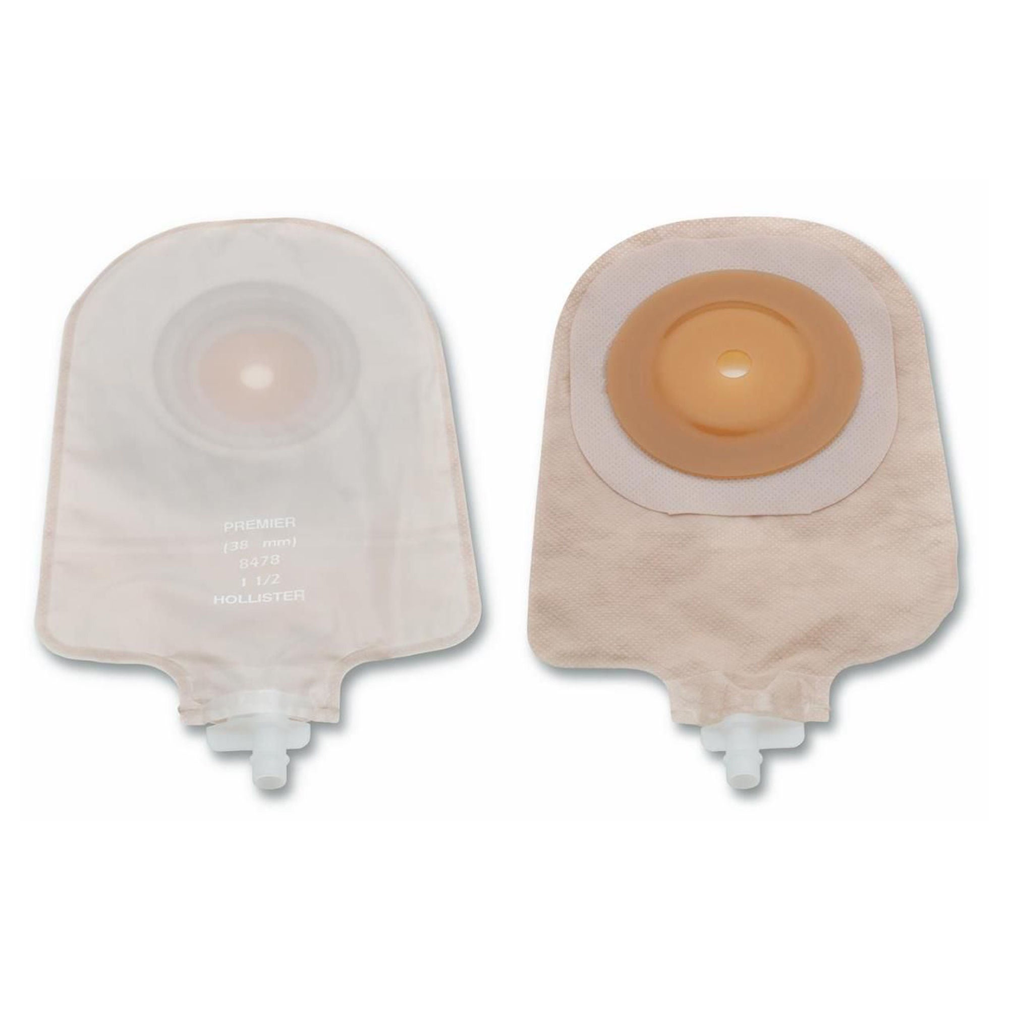 Premier One-Piece Transparent Urostomy Pouch, Cut to fit up to 25 mm Stomas MK 304042