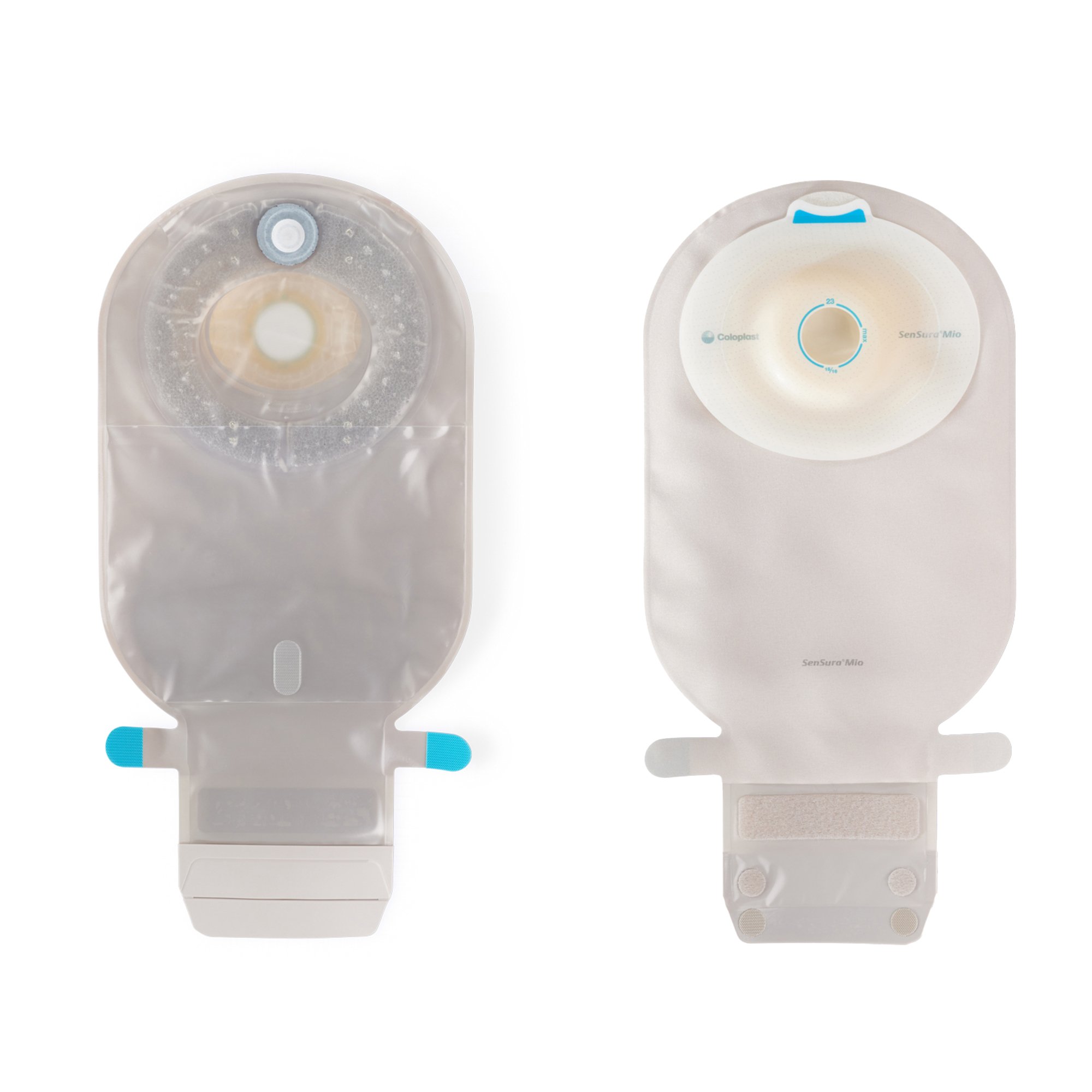 SenSura Mio Convex Light 1-Piece Transparent Ostomy Pouch, 25 mm Stoma MK 1004613