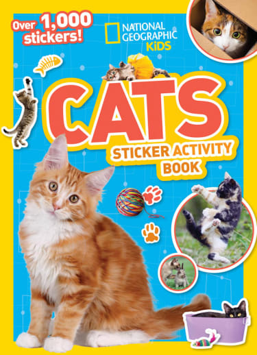 National Geographic Kids Cats Sticker Activity Book