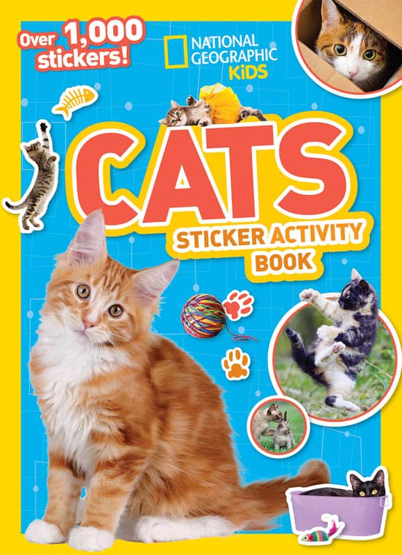 National Geographic Kids Cats Sticker Activity Book