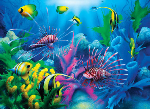 Lions of the Sea Puzzle (100 pieces)