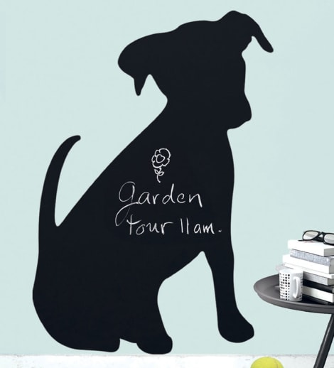 Chalkboard Puppy (Peel & Stick)