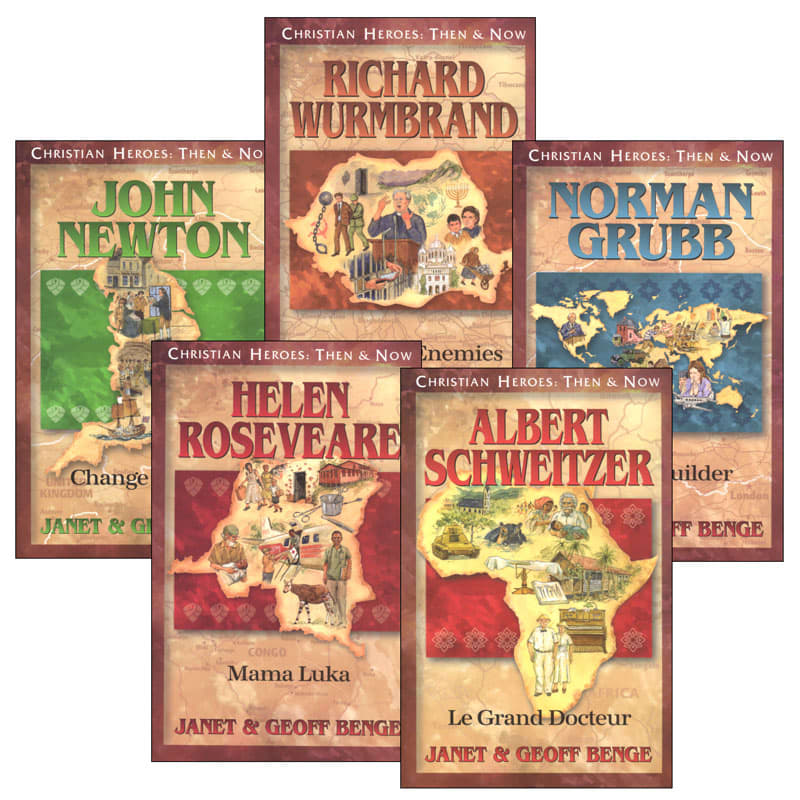 Christian Heroes: Then & Now Book Set 46-50