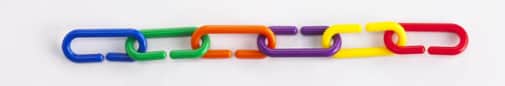 Counting Links (6 colors, 500 pieces)