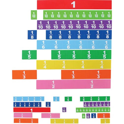 Magnetic Foam Fraction Tiles - Student