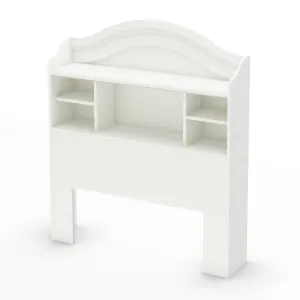 Bookcase Headboard with Storage