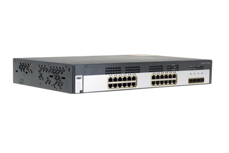 Cisco Gigabit Switch | 3750G Series | 24 Port | WS-C3750G-24TS-S