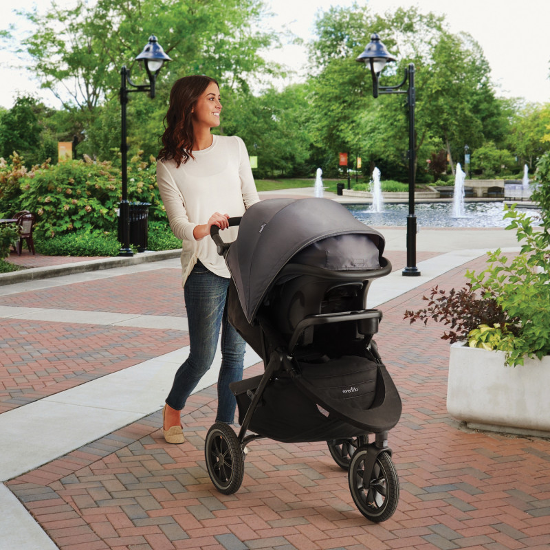 evenflo folio 3 travel system review