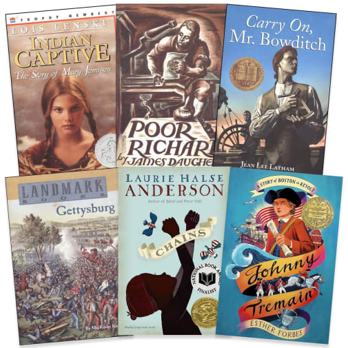 Memoria Press 6th Grade American/Modern Studies Supplemental Reading Sets