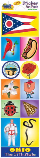 Ohio Experience State Sticker Fun Pack