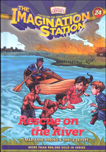 Rescue on the River  (Imagination Station #24)- Hardcover