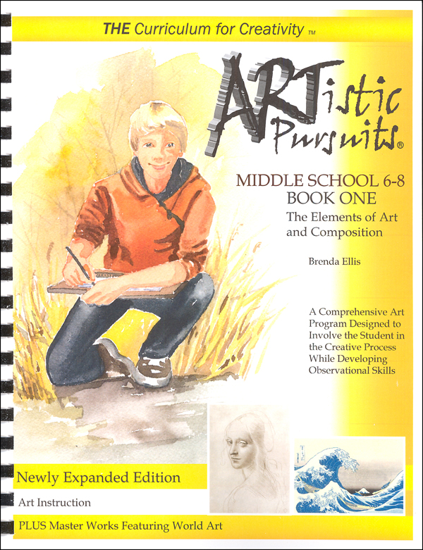 ARTistic Pursuits Book 1 and Art Supplies Kit for Junior High