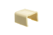 3/4 inch Surface Mount Cable Raceway, End Cap, Ivory