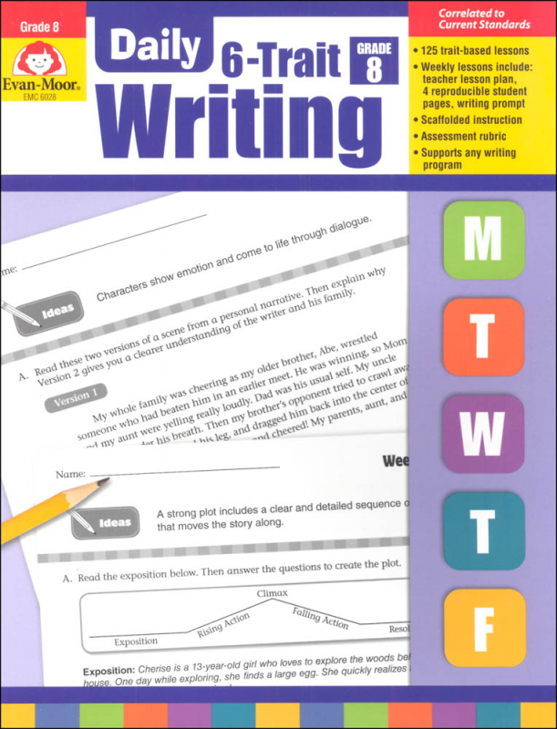 Daily 6-Trait Writing Grade 8