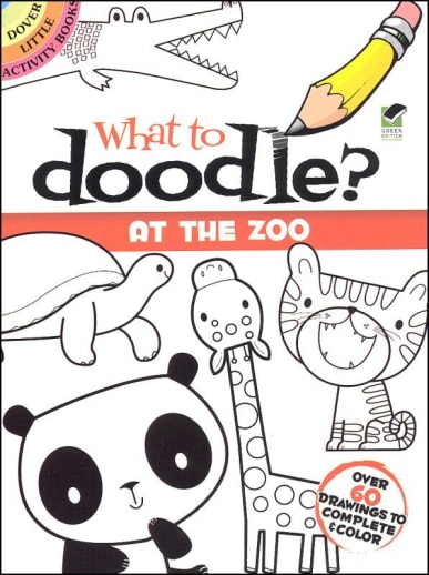 What to Doodle? At the Zoo Little Activity Book