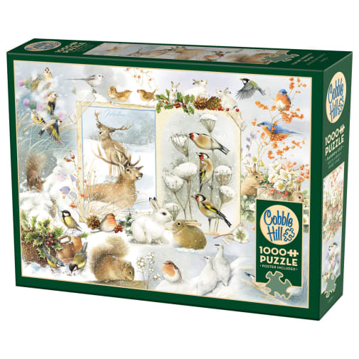 Cobble Hill Nature Journal Album: Winter Puzzle (1000 Pieces)