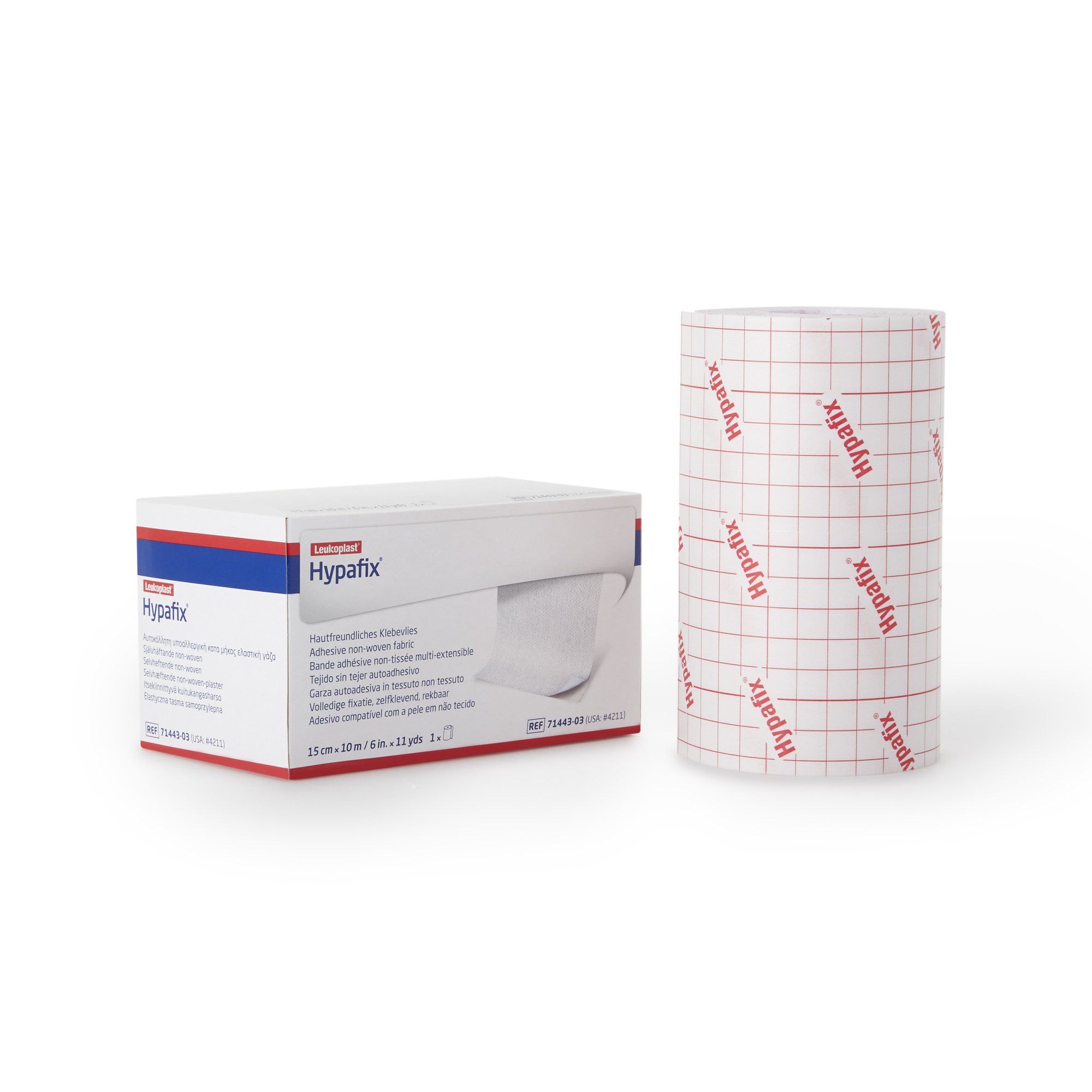 Hypafix Nonwoven Dressing Retention Tape, 6 Inch x 10 Yard, White MK 1065320