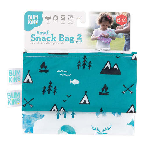 Reusable Snack Bag - Small (2 Pack) Outdoors/Wildlife