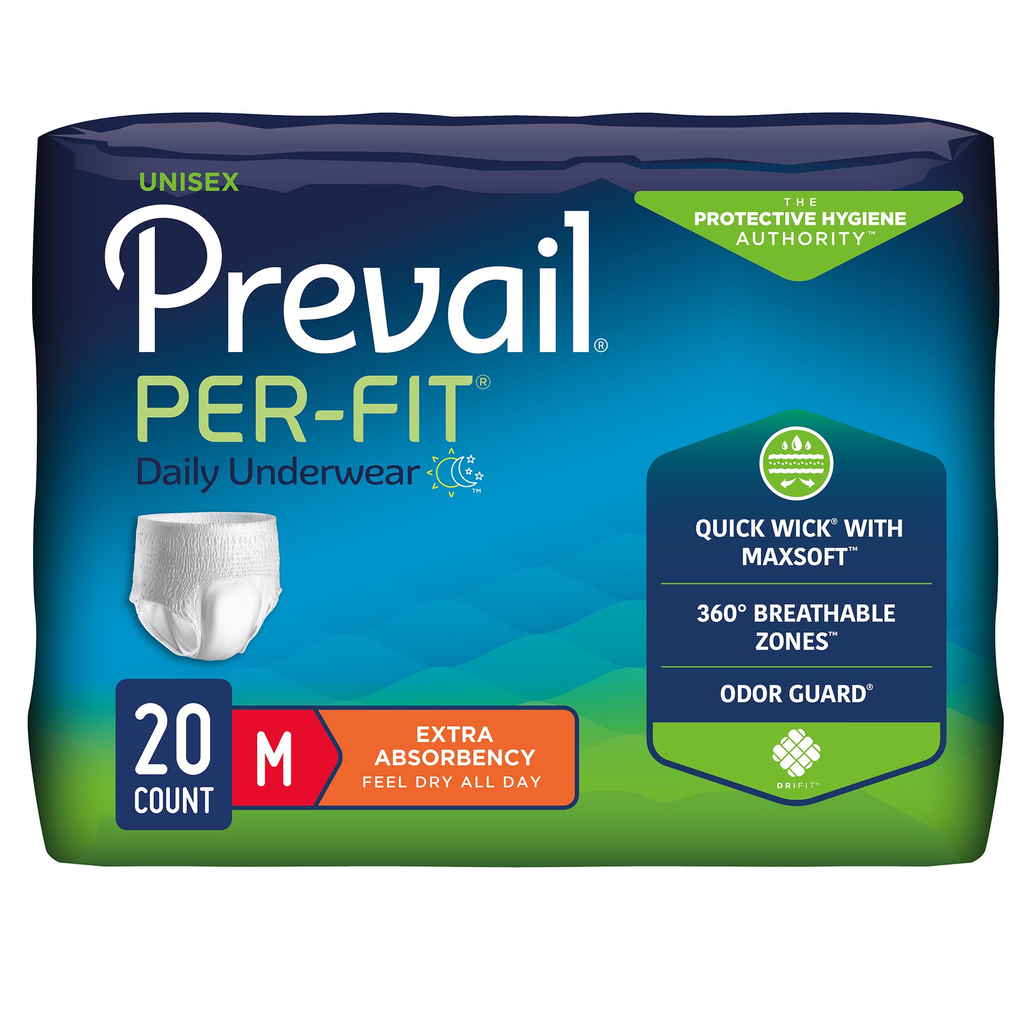 Prevail Per-Fit Extra Absorbent Underwear, Medium MK 572720