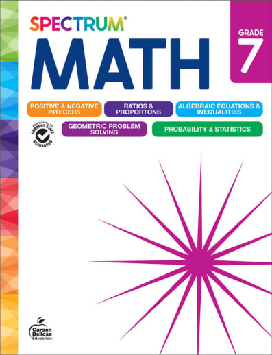 Spectrum Math 2024 Grade 7