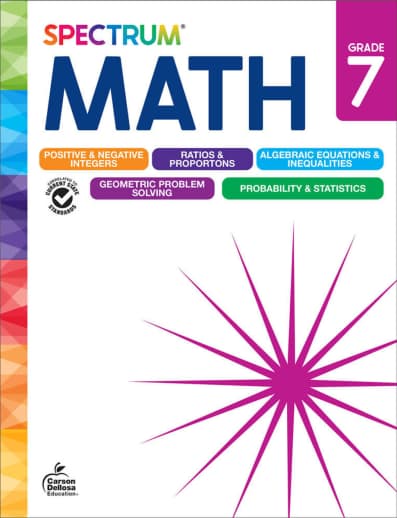 Spectrum Math 2024 Grade 7