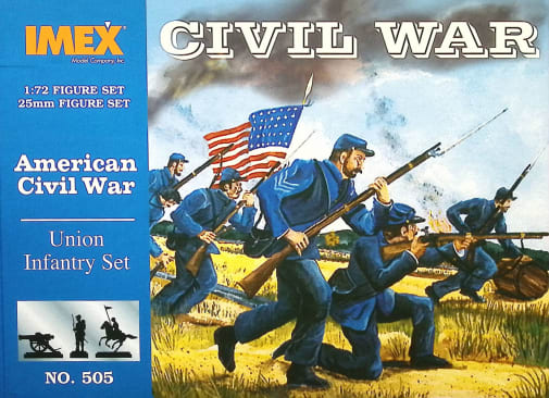 Union Infantry Set 1/72 Scale