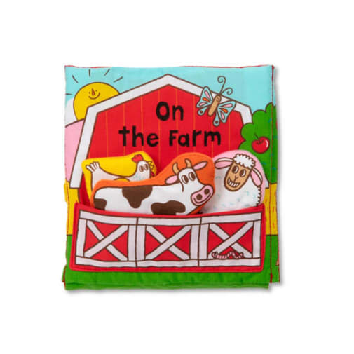 Melissa & Doug K's Kids Cloth Book - On the Farm