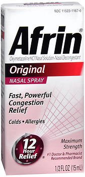 Afrin Nasal Spray Original MK 1014699