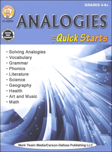 Analogies Quick Starts