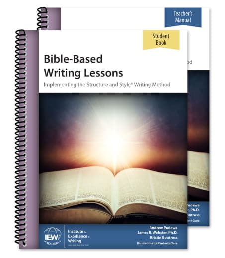IEW Bible-Based Writing Lessons Teacher/Student Combo