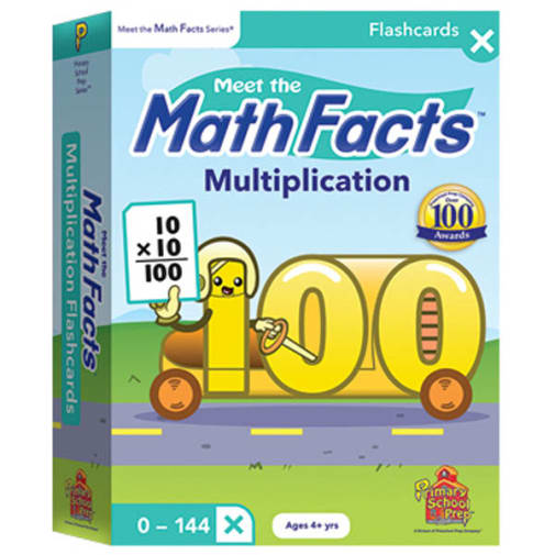 Meet the Math Facts Multiplication Flashcards