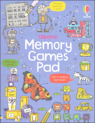 Memory Games Pad (Usborne)