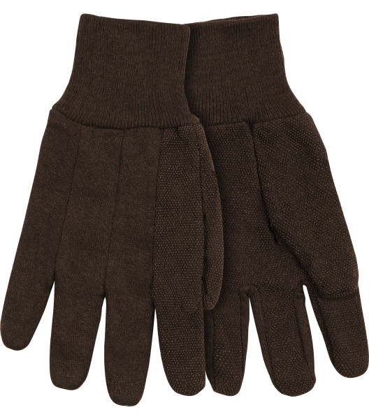 9 oz Brown Jersey with Mini PVC Dots