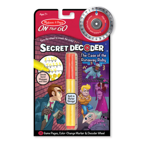 Melissa & Doug Case of the Runaway Ruby (Secret Decoder)